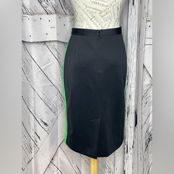 Isaac Mizrahi pencil skirt color block abstract 4 - Picture 3 of 10